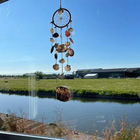 Ferienhaus Jeff Am Wasser Naehe Ijsselmeer Ferienpark Vislust 度假居 韦尔弗斯霍夫